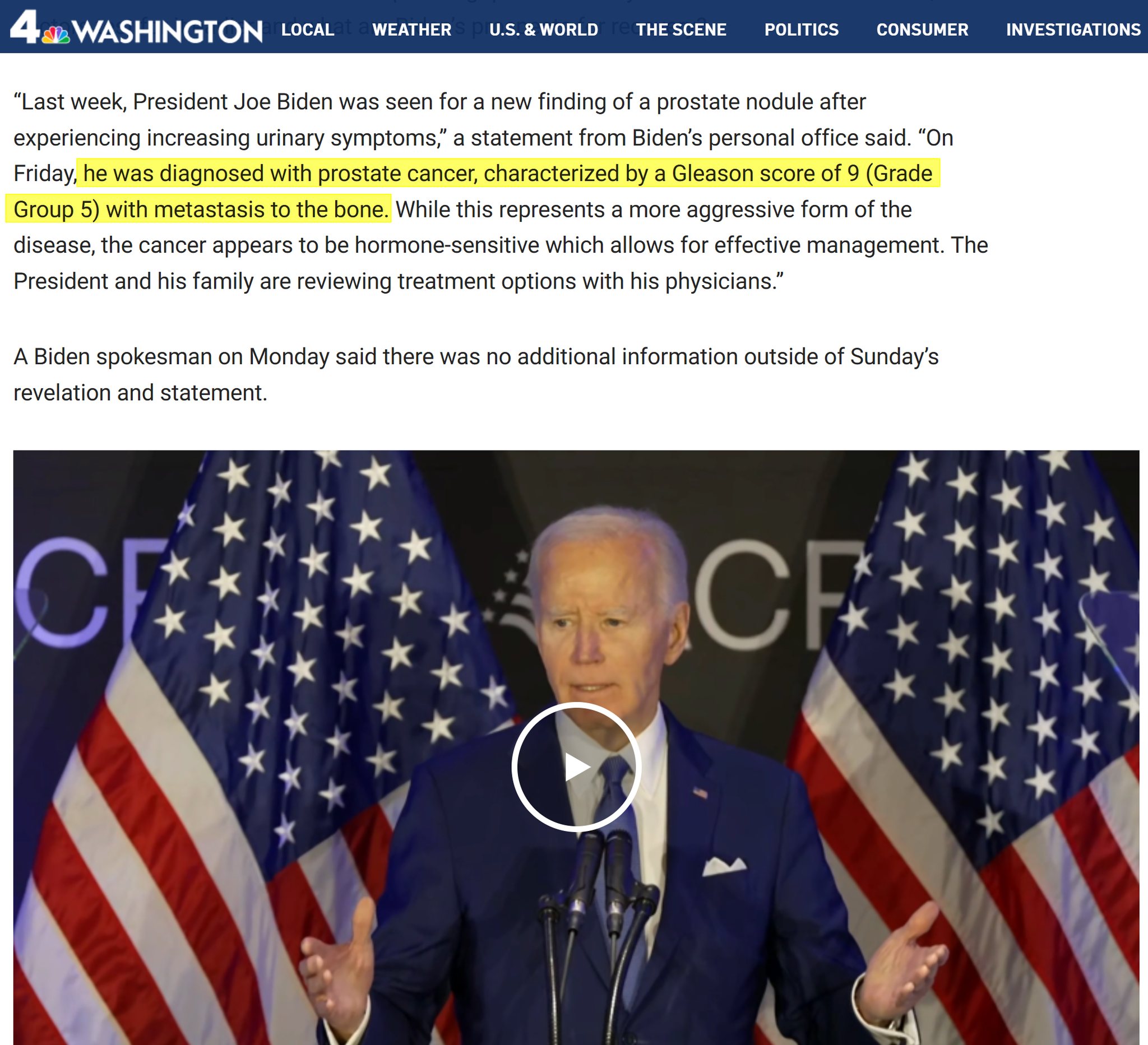 【陪你看國際新聞】就醫學角度來說，拜登究竟有沒有隱瞞病情？