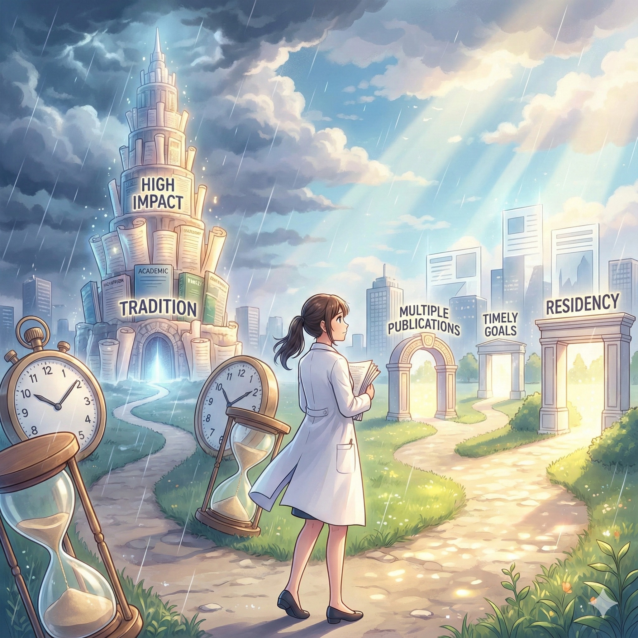 論文寫好了就要投出去，不要因為「想衝高分」而錯過人生時機