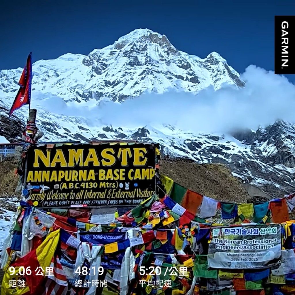 跑步機上的 reset：ABC 健行、Annapurna，以及死亡率最高的八千峰