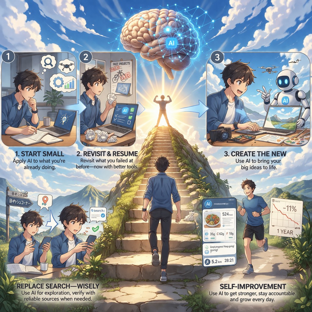 從入門到真的會用：我親身走過的三階段 AI 使用法